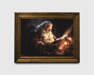 St. Nick Reading "santa" - DIGITAL