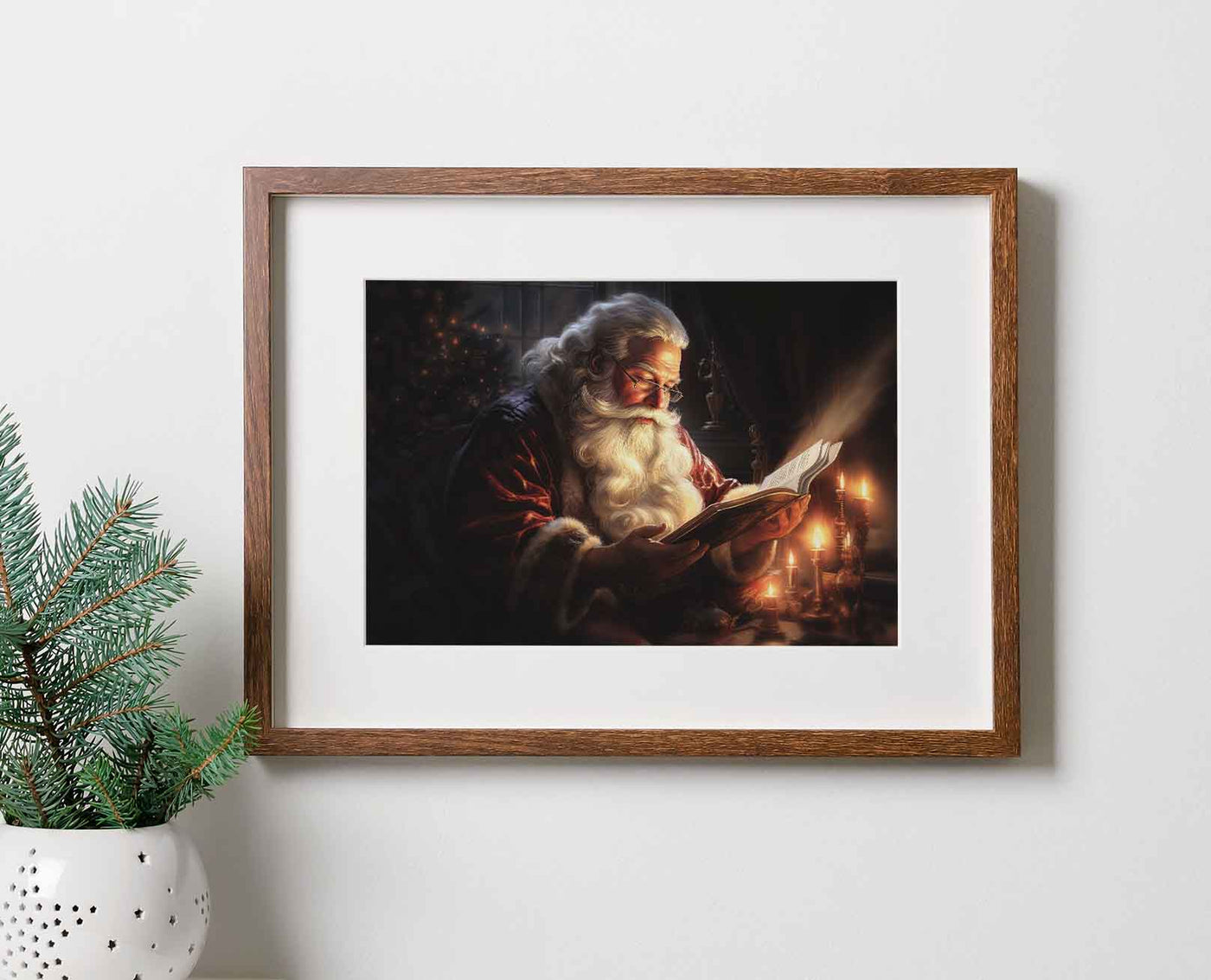 St. Nick Reading "santa" - DIGITAL