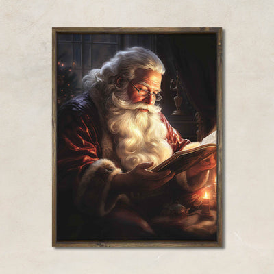 St. Nick Reading "santa" Vertical