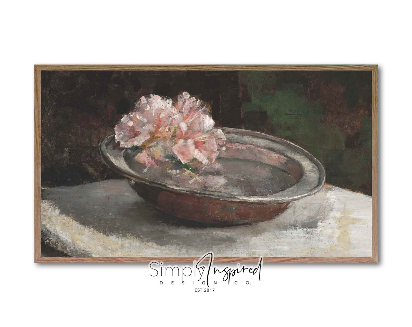 FRAME TV ART |  Still Life Flower Bowl