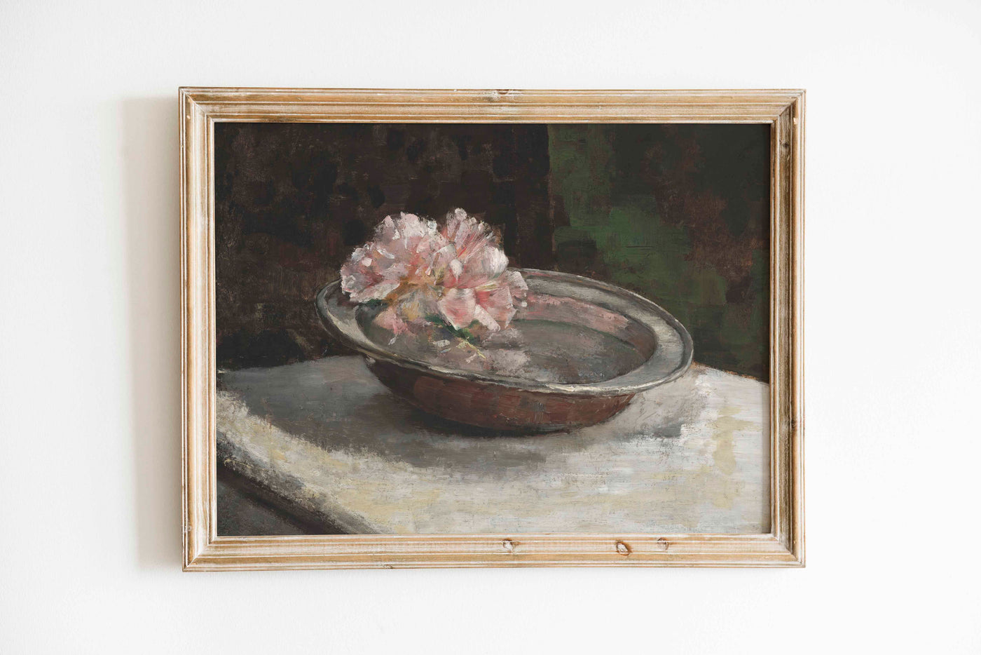 Still Life Flower Bowl Print