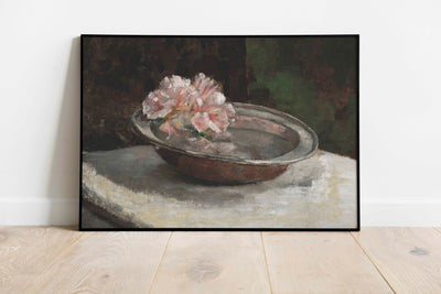 Still Life Flower Bowl Print