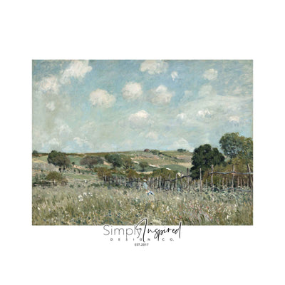 Summertime Meadow Print