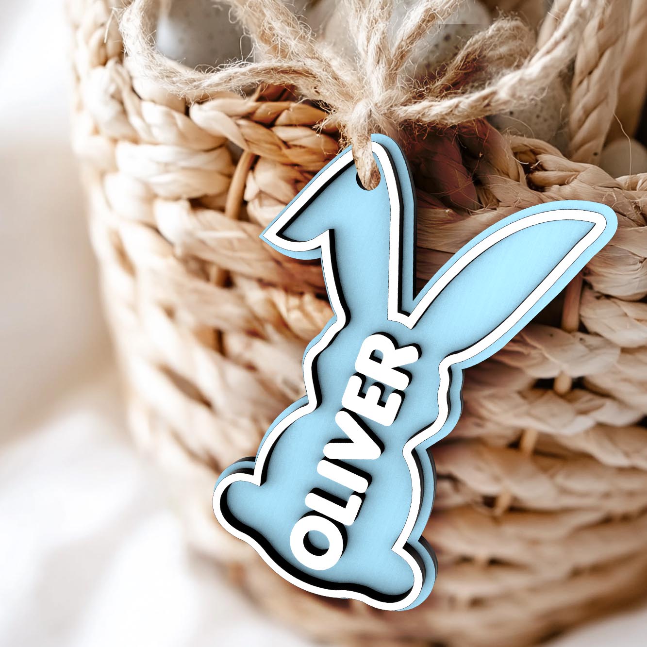 Easter Bunny Tag (twine NOT included)