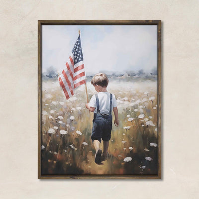 The Patriotic Boy