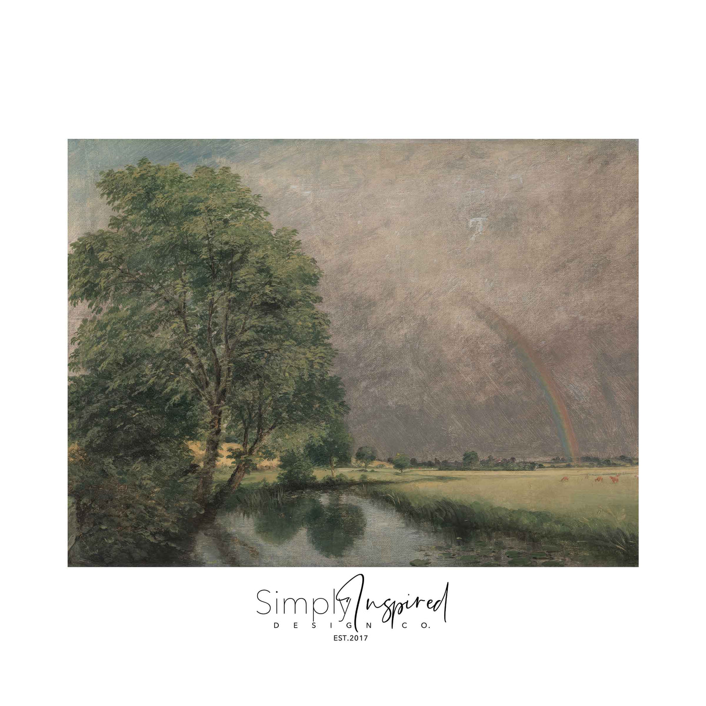 The Promise Rainbow Print