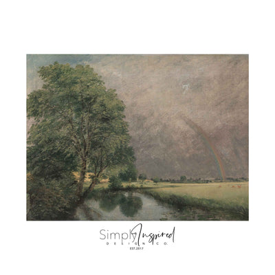 The Promise Rainbow Print