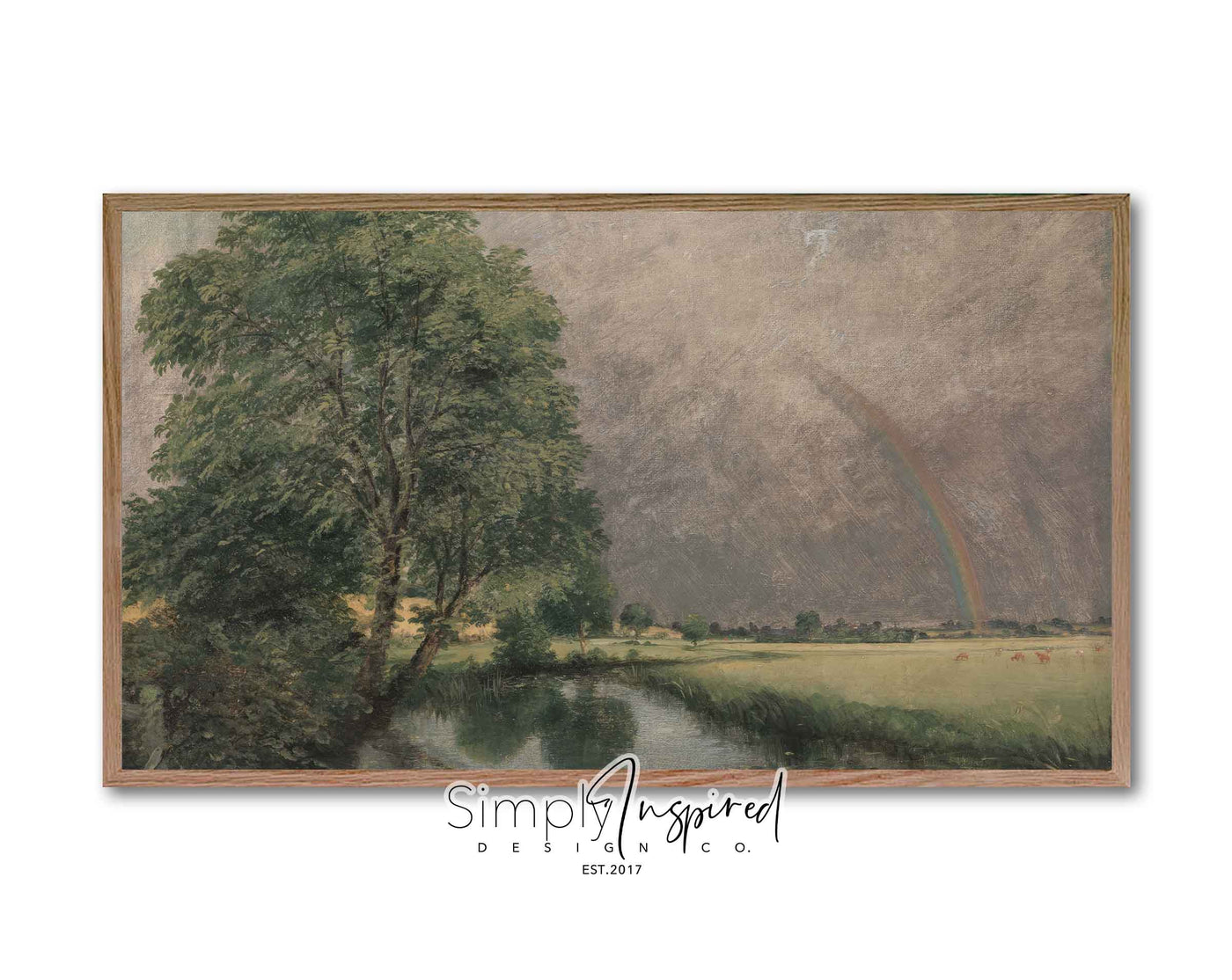 FRAME TV ART | The Promise Rainbow