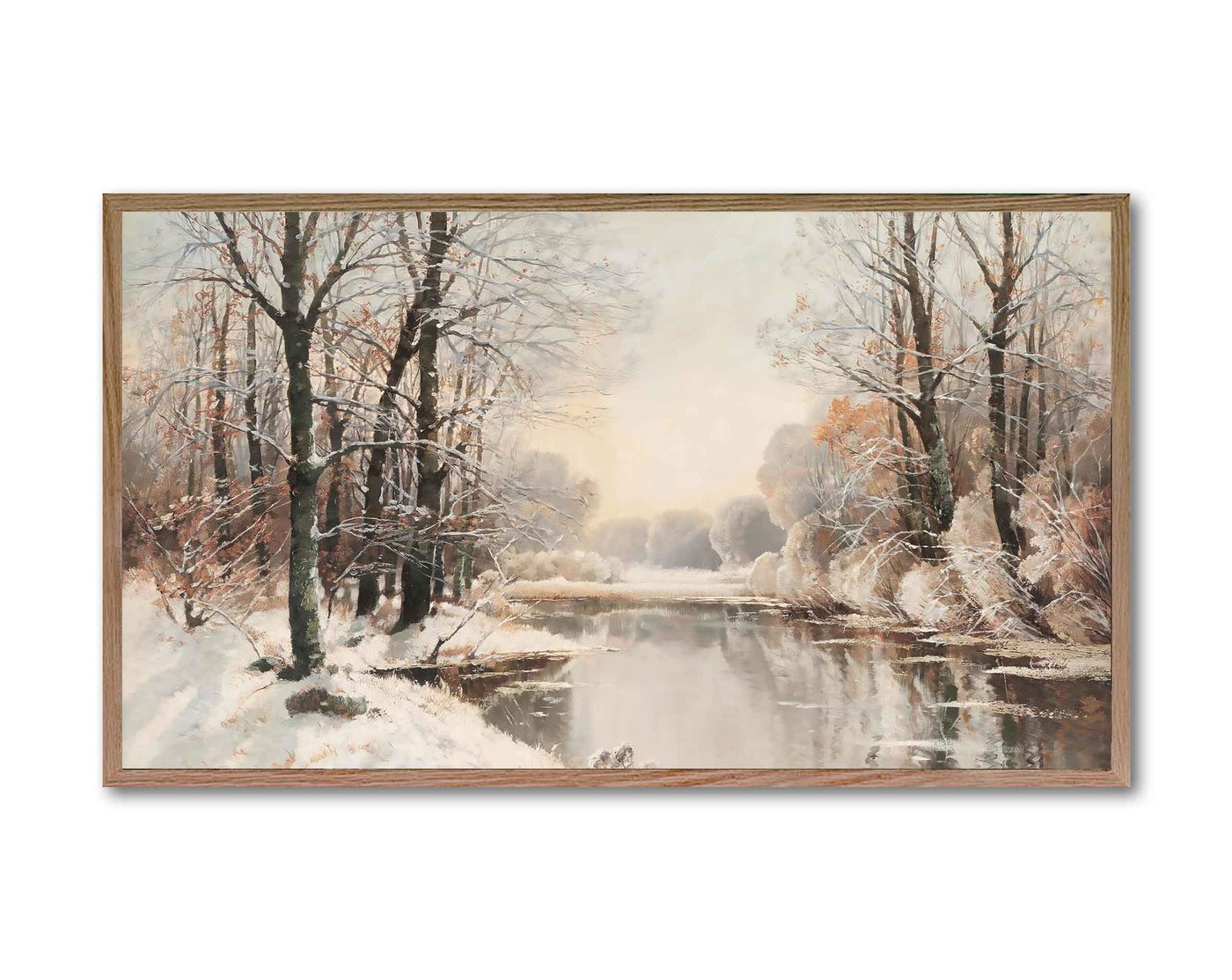 FRAME TV ART | The Winter View