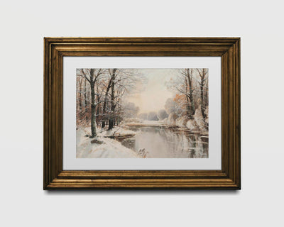 The Winter View Print