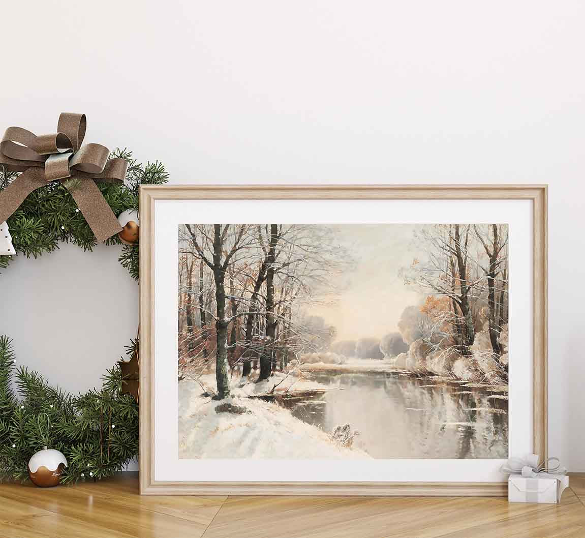 The Winter View Print