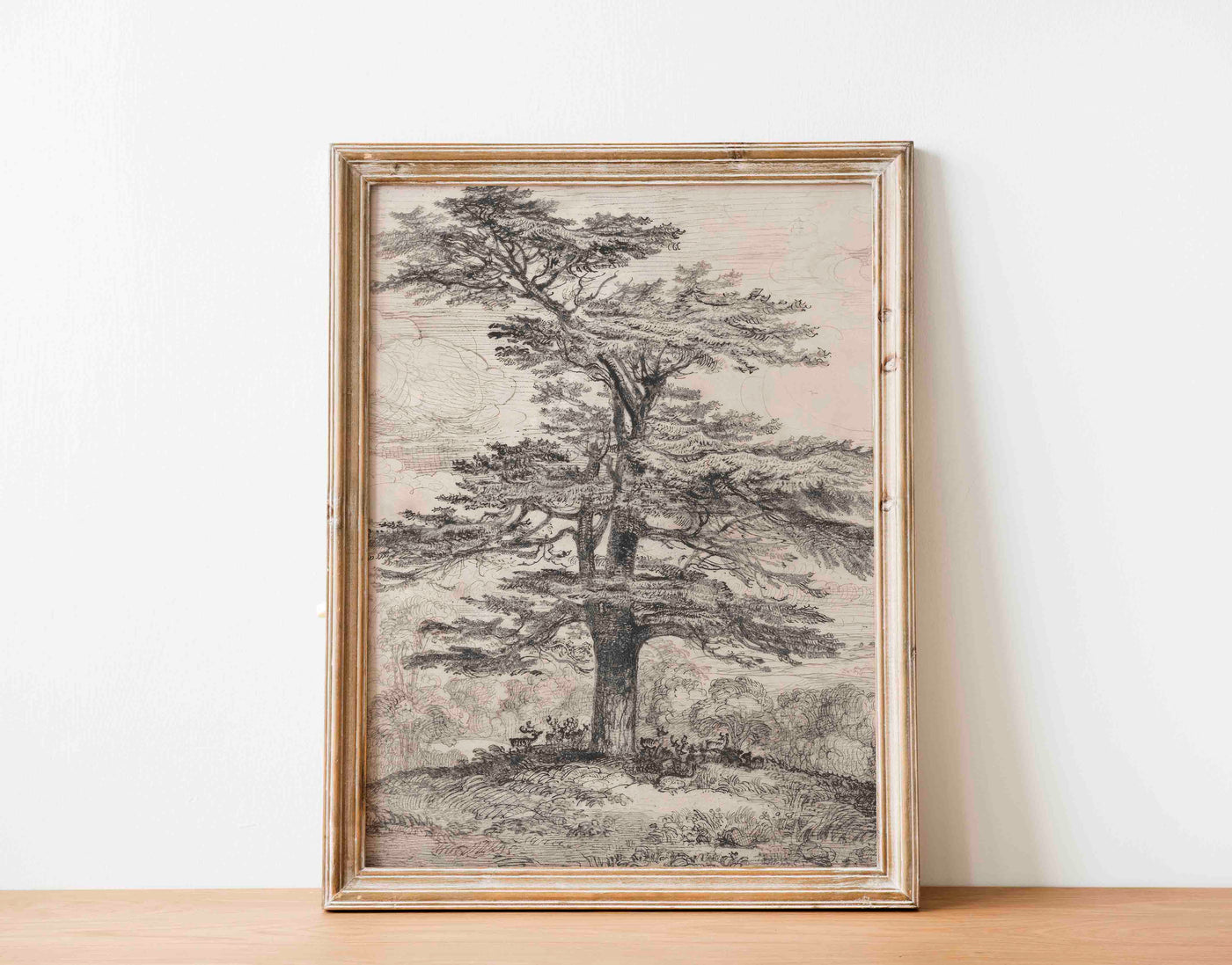Vintage Tree Art Print