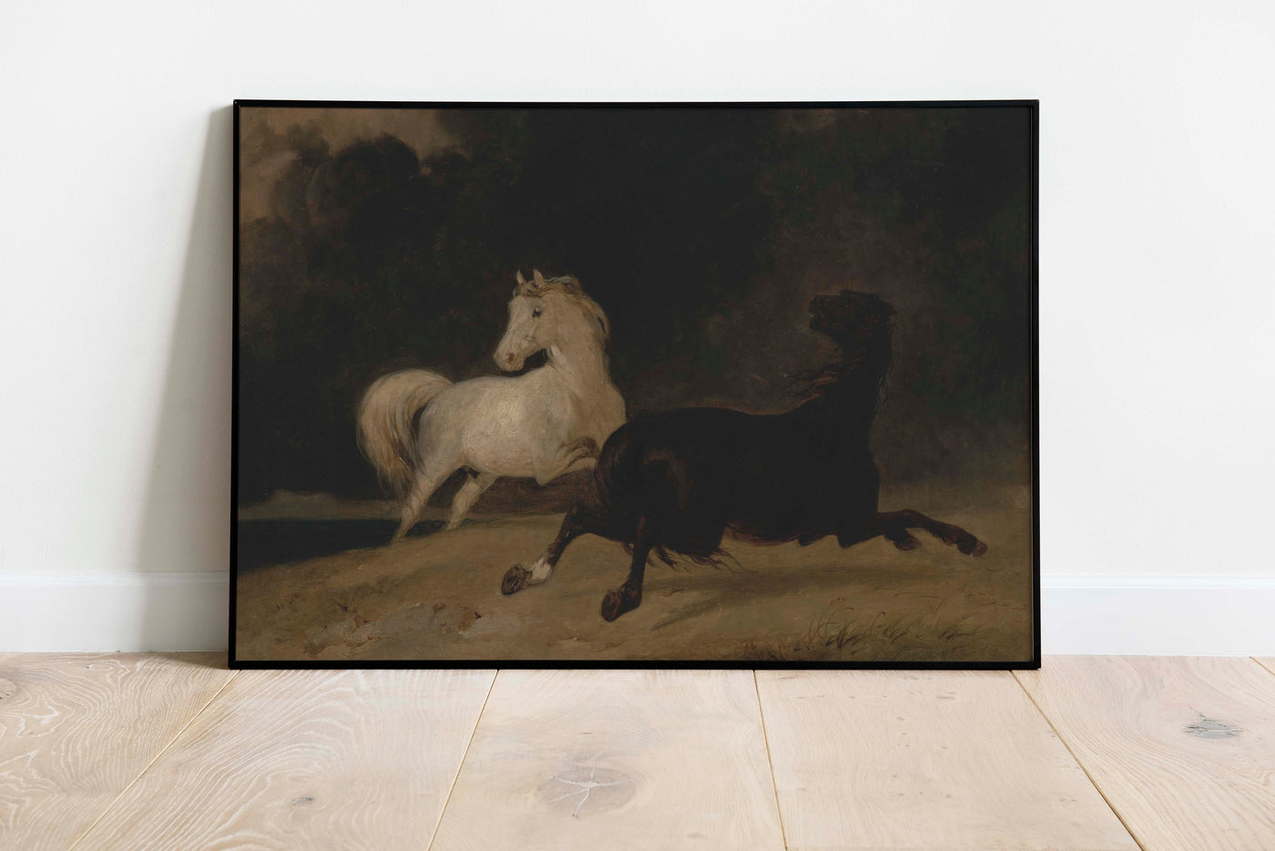 Two Stallions Print