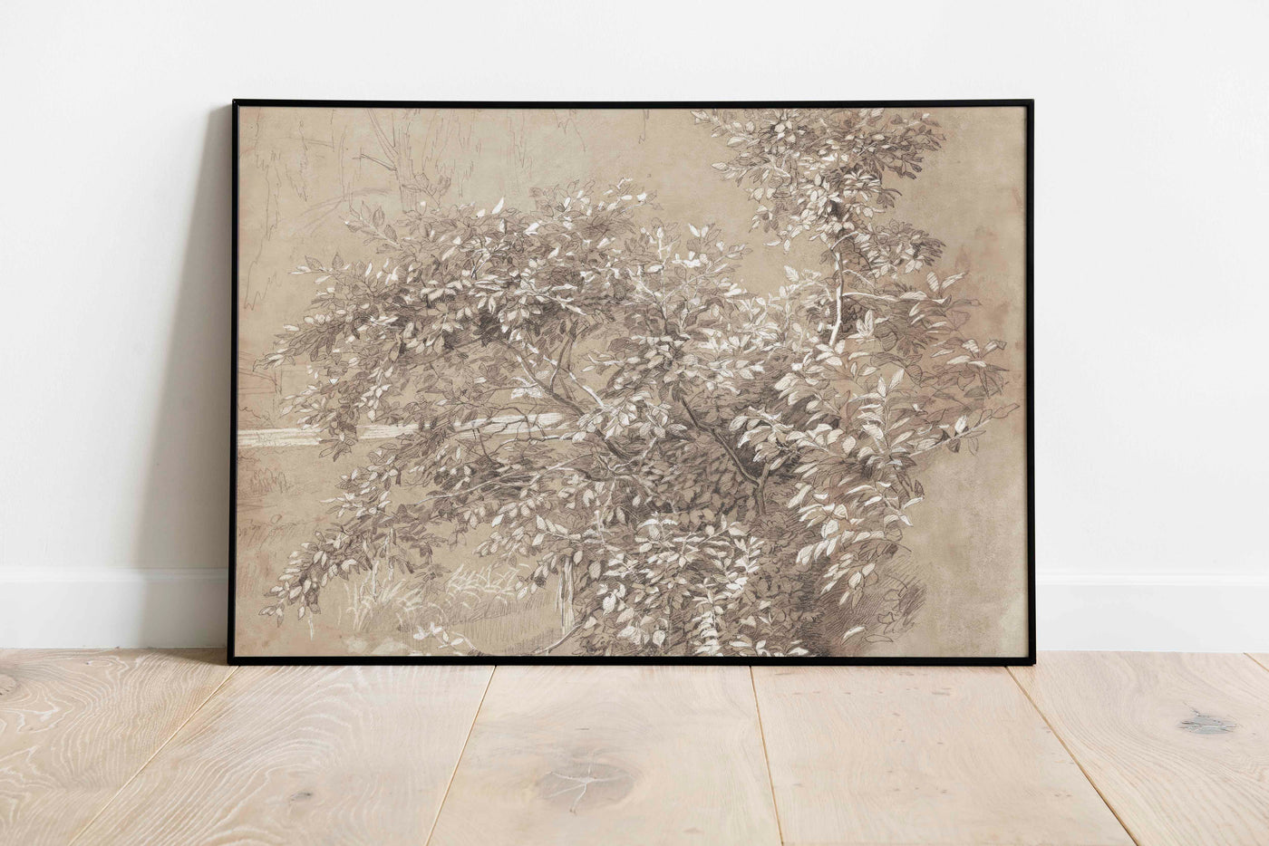 Vintage Foliage Print
