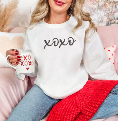 XOXO Script Sweatshirt
