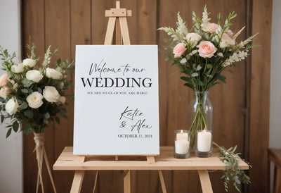 Welcome to our Wedding #1