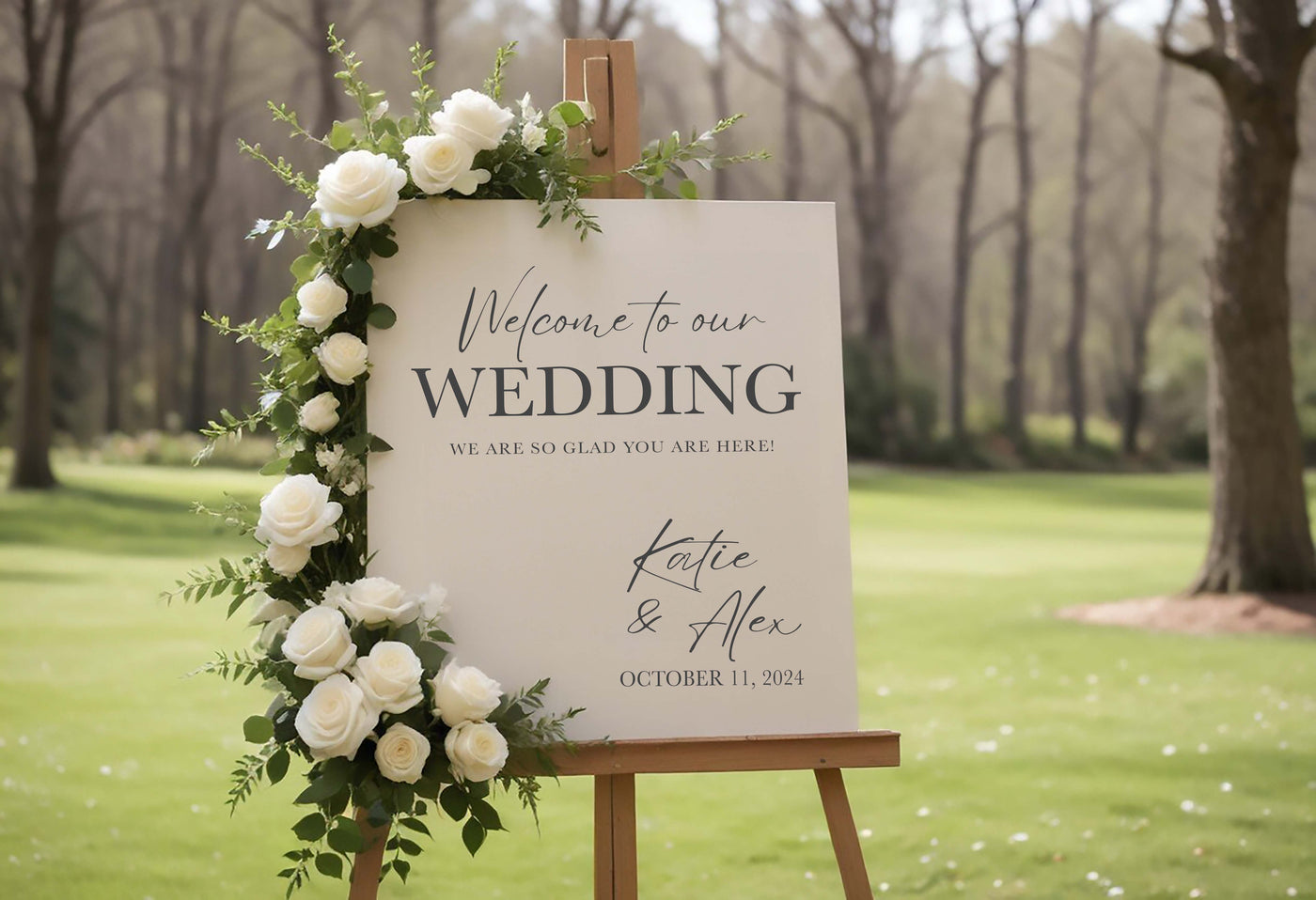 Welcome to our Wedding #1