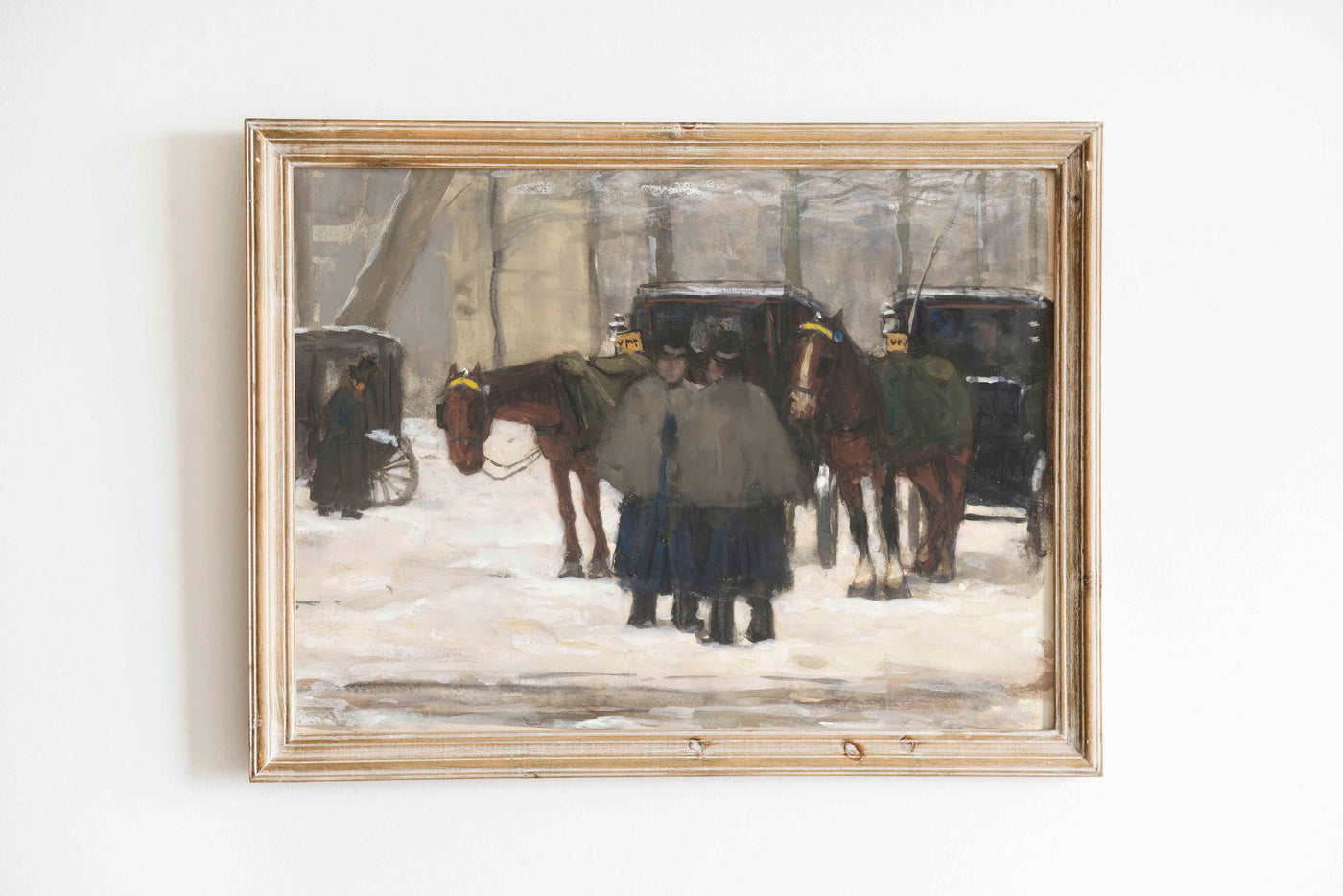 Wintertime Traveling Print