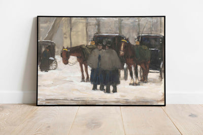 Wintertime Traveling Print