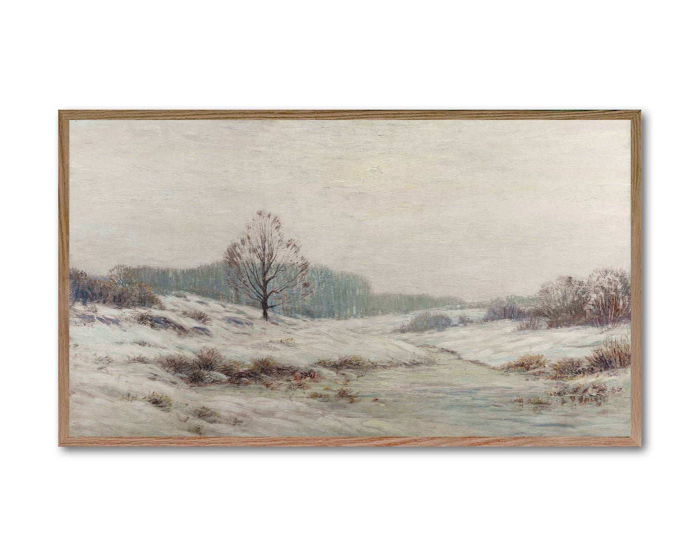 FRAME TV ART | Winter Glow Landscape