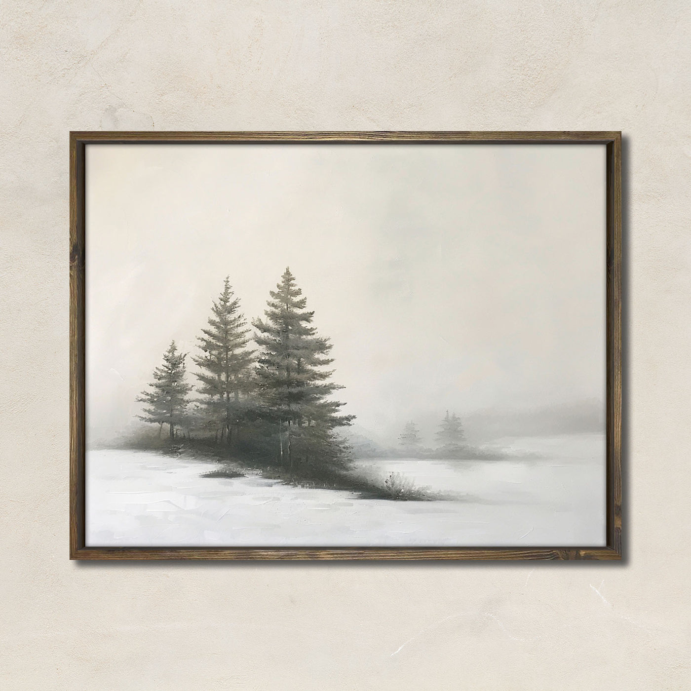 Wintery Pines