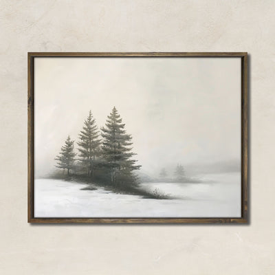 Wintery Pines