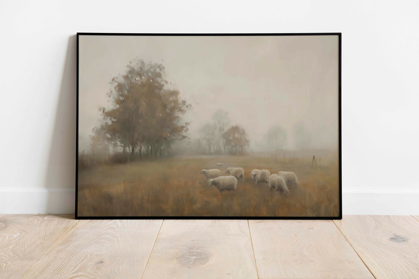 Sheep in the distance - DIGITAL