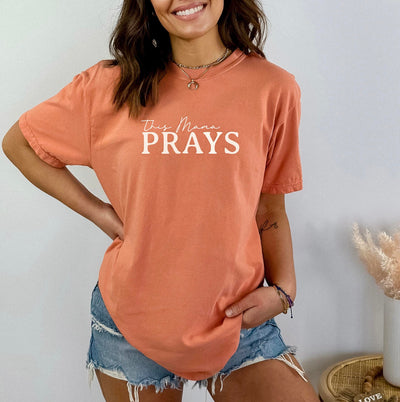this mama PRAYS Embroidery