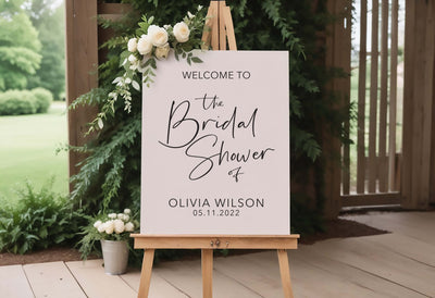 Bridal Shower Wood Sign