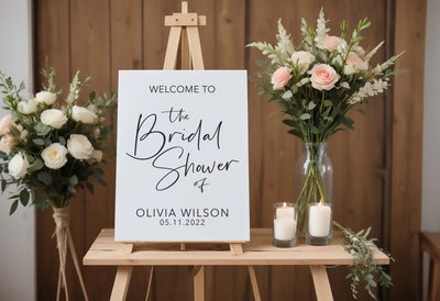 Bridal Shower Wood Sign