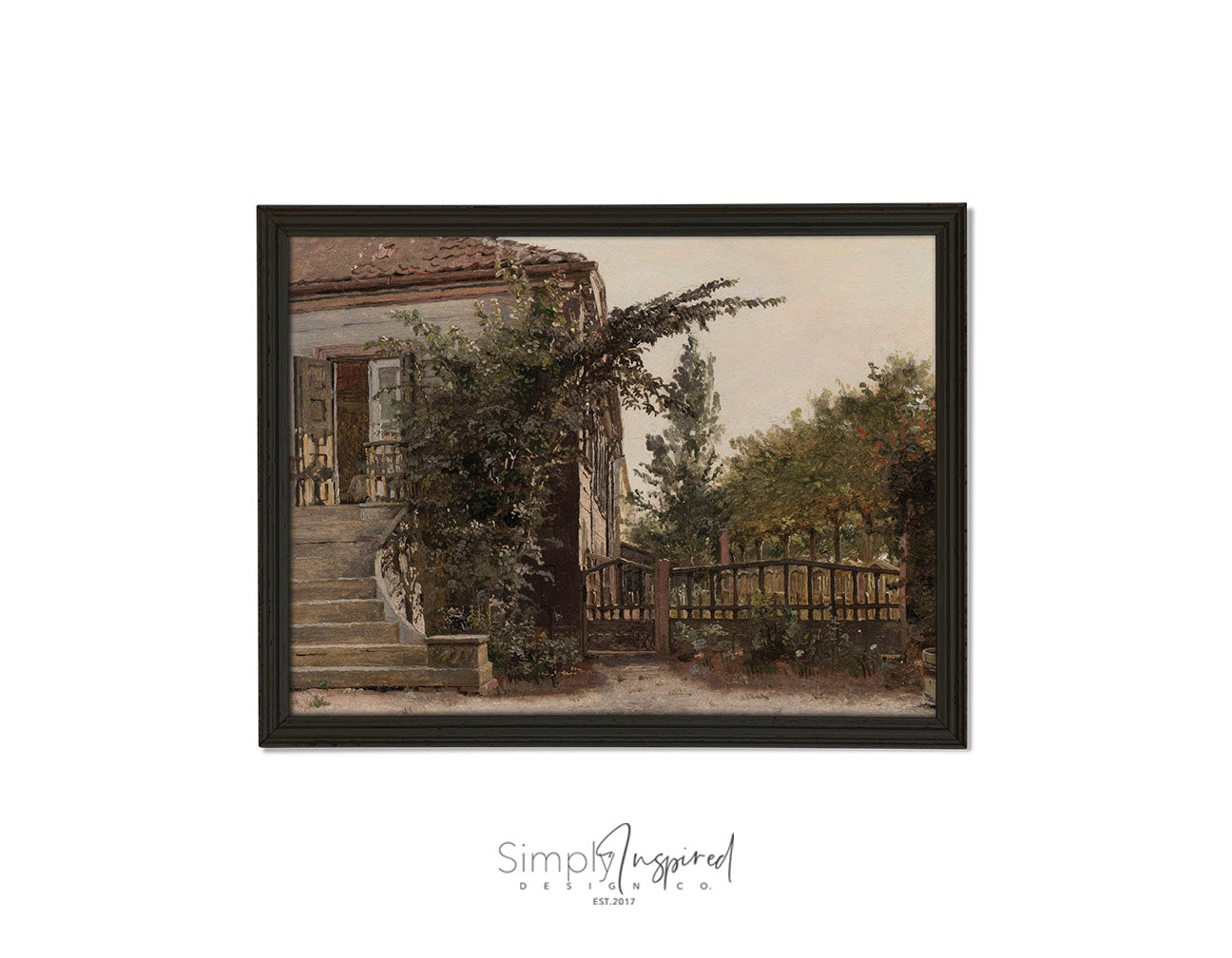 Afternoon Garden Print