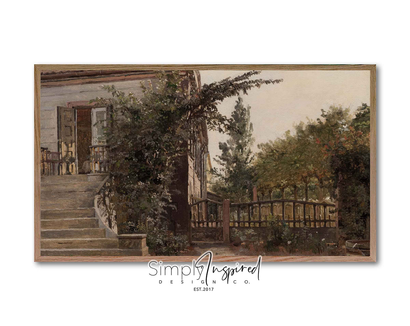 FRAME TV ART | Afternoon Garden