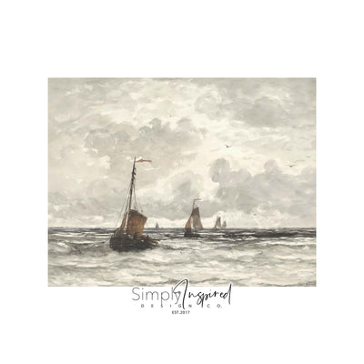 At Sea