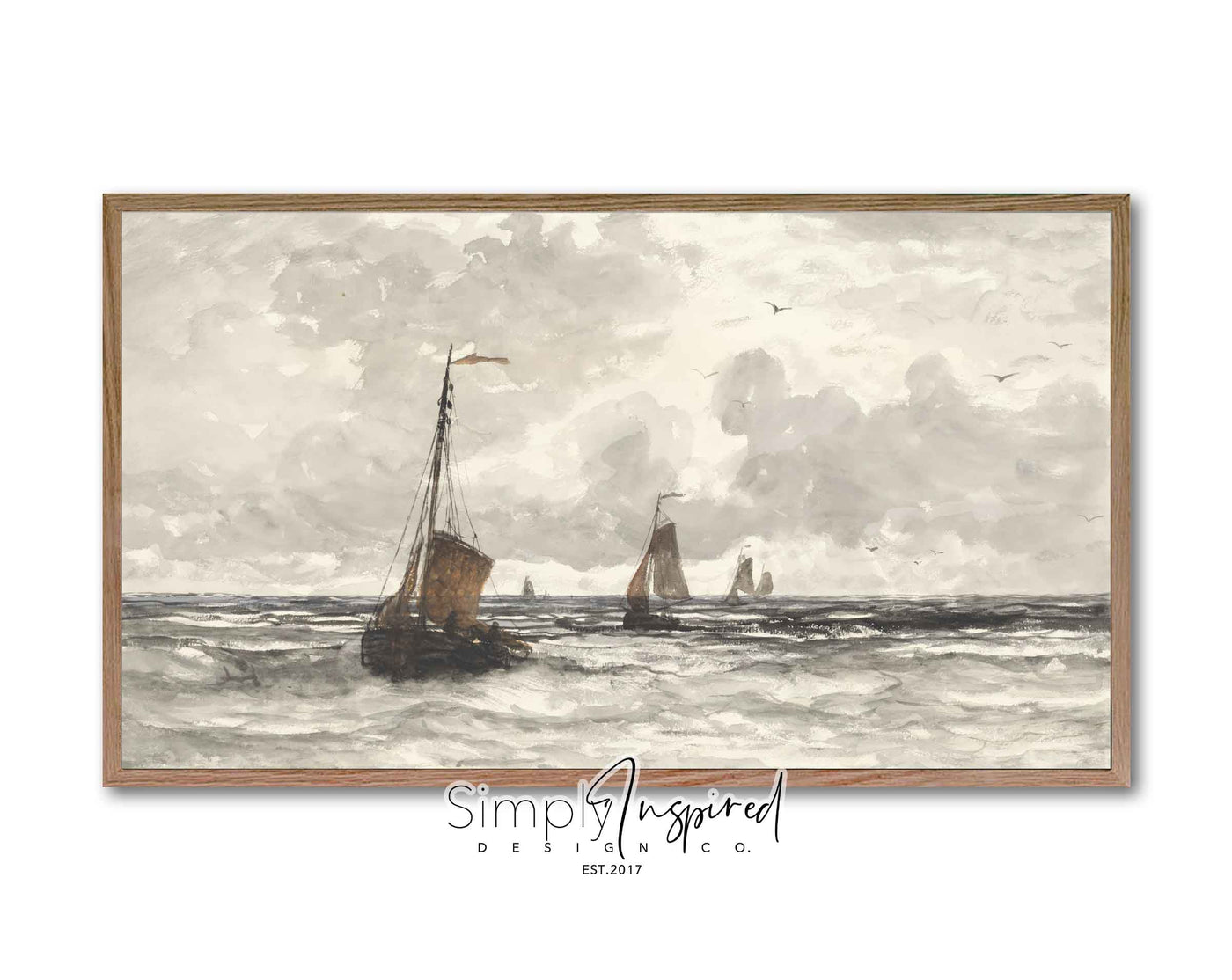 FRAME TV ART | At Sea