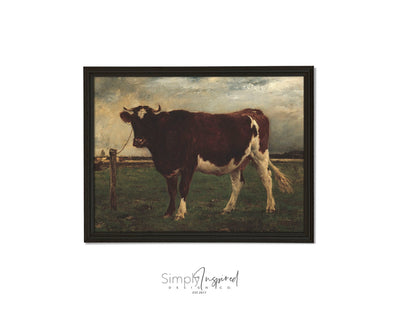 Bessie the Cow Print