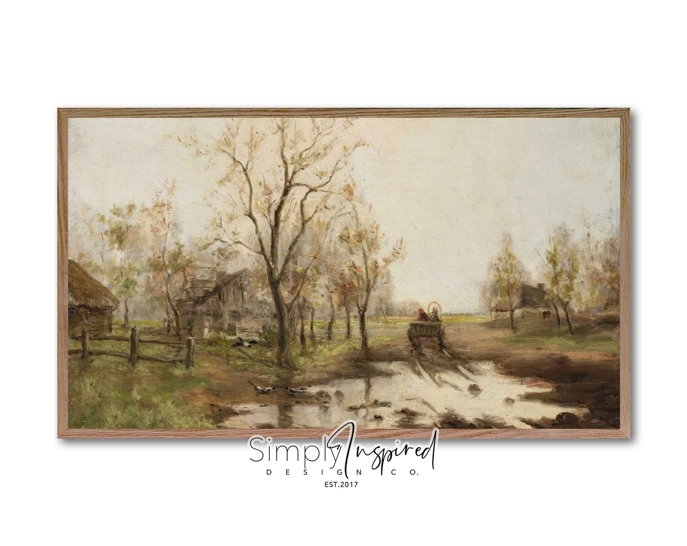 FRAME TV ART | Driving the countryside