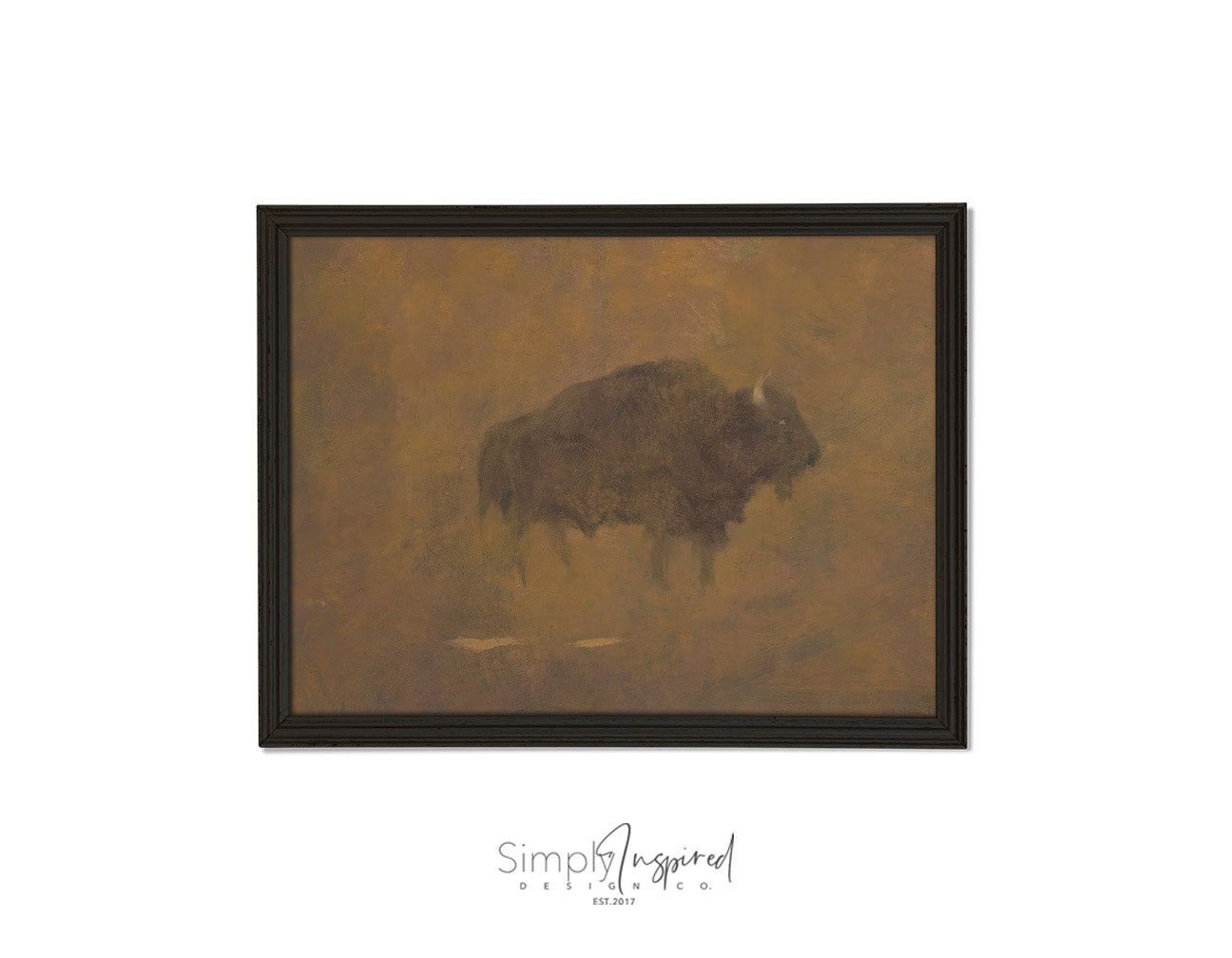 Dusty Bison Print