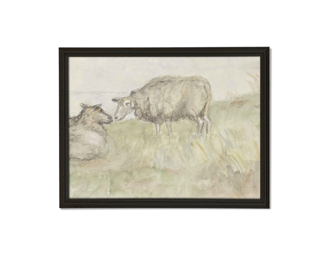 Grazing the Field Print