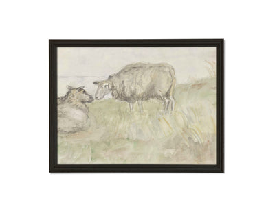 Grazing the Field Print