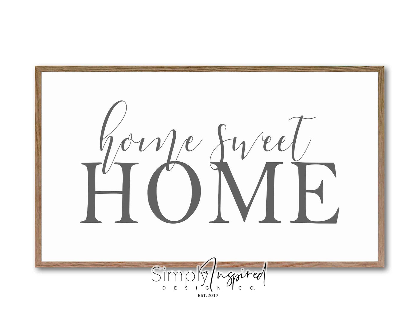 FRAME TV ART | Home Sweet Home