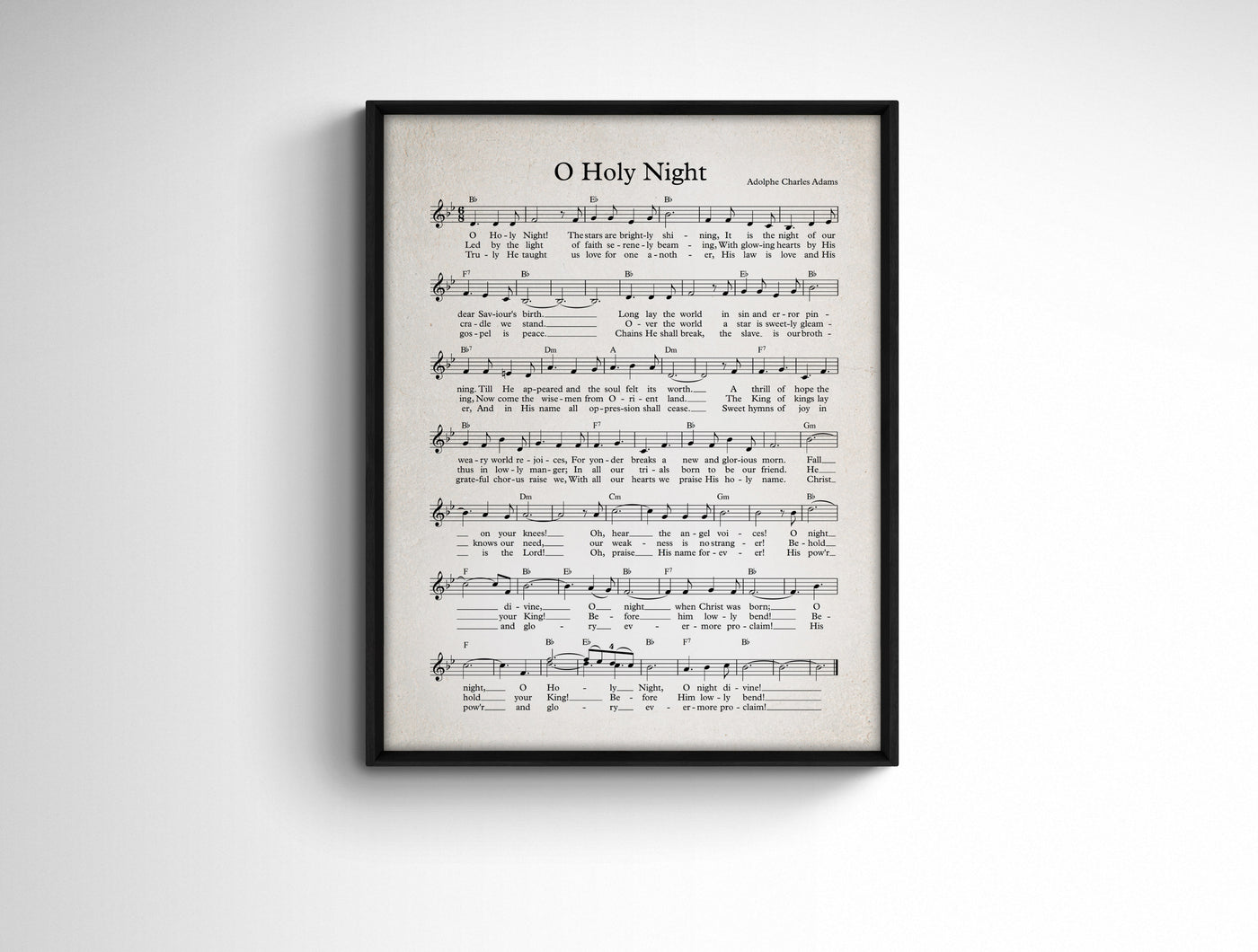 Oh Holy Night Lyrics