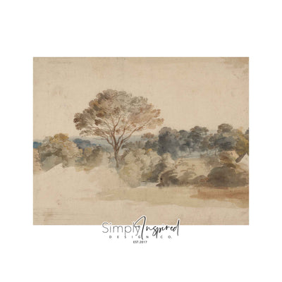 Landscape Painting Print