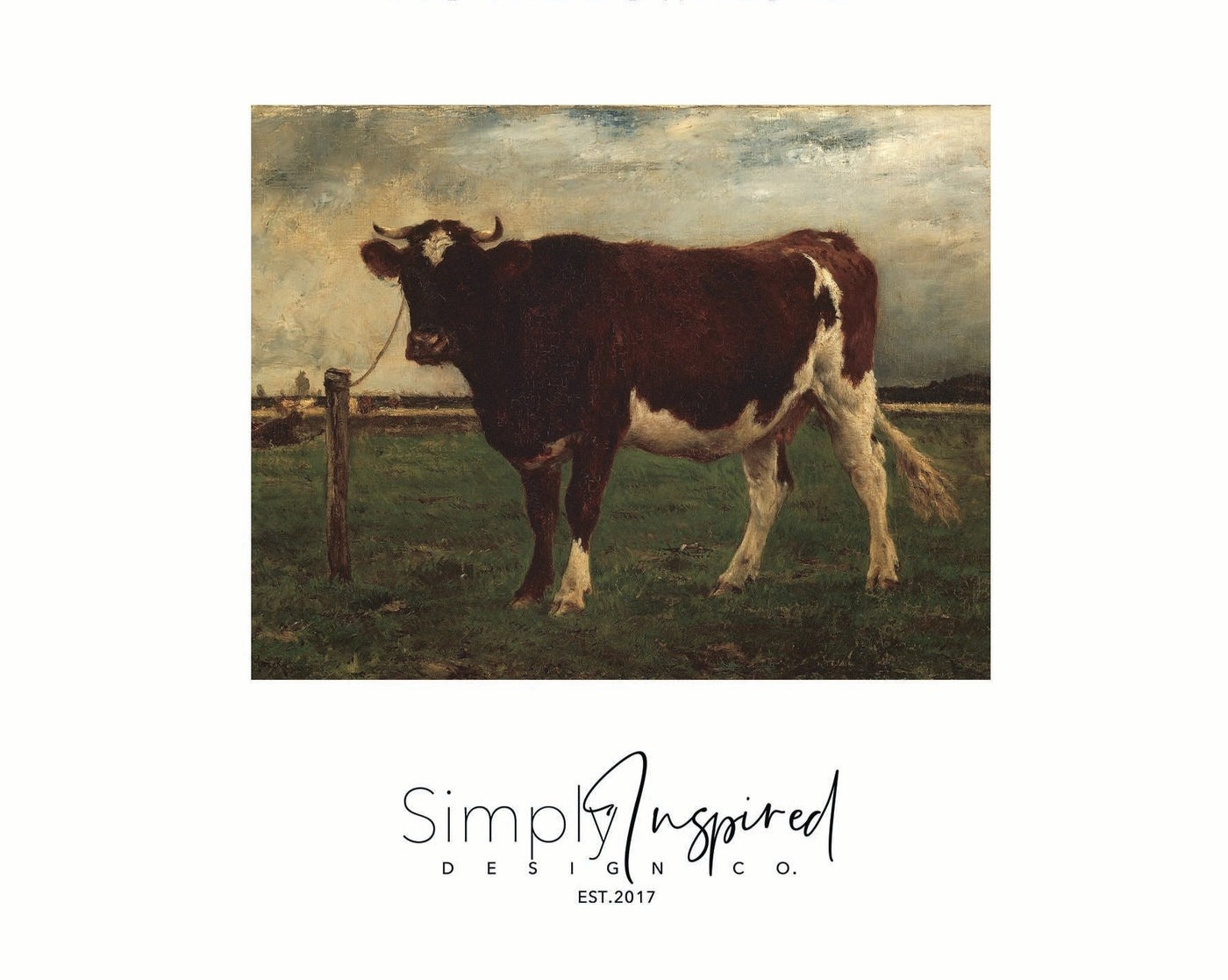 Bessie the Cow Print