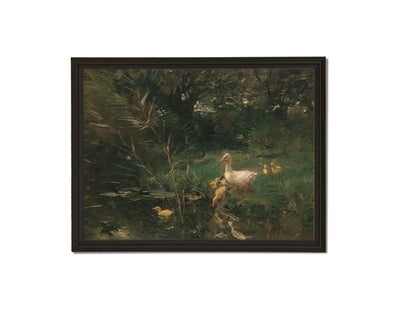 Momma Duck and Babies Print