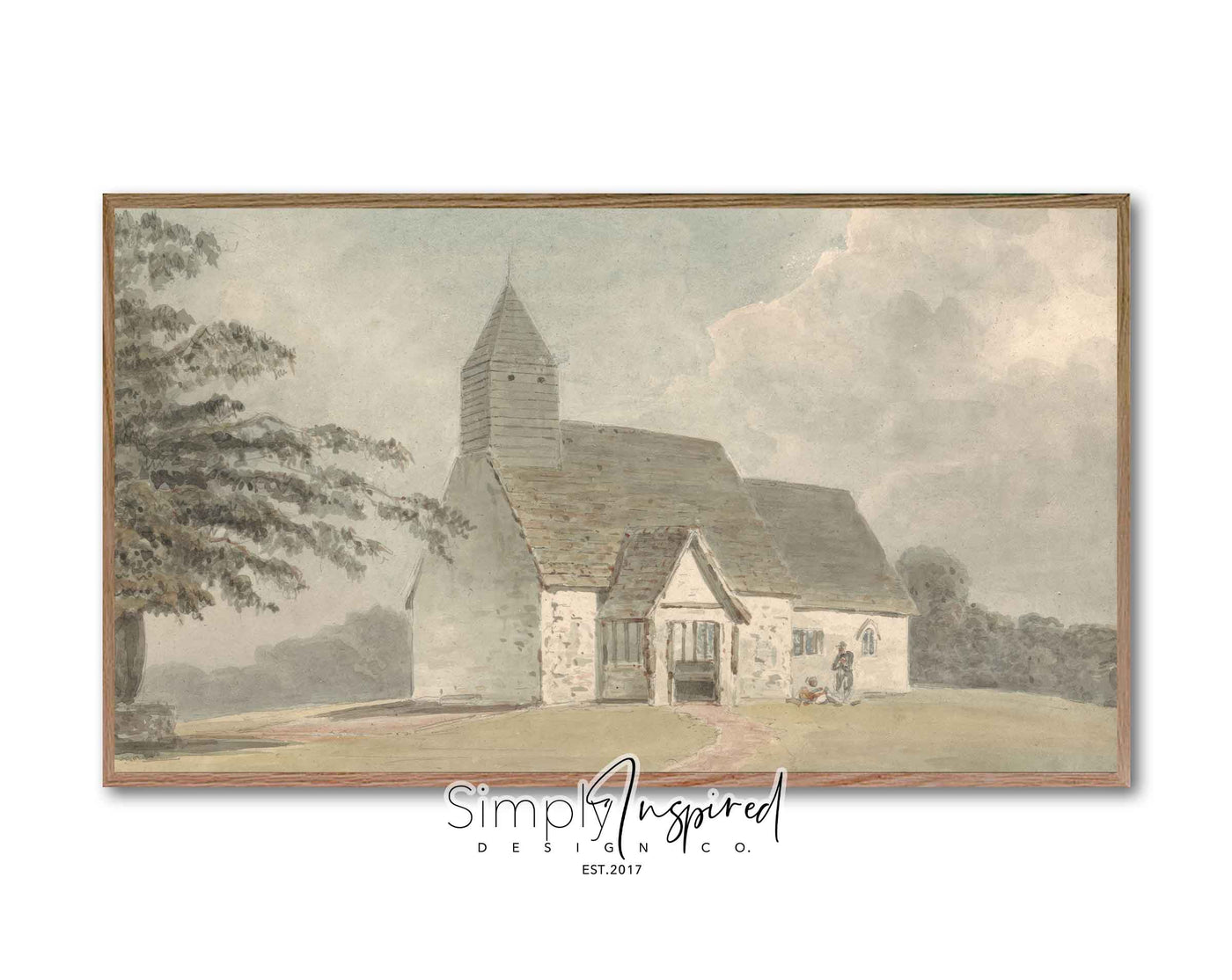 FRAME TV ART | Old Country Church