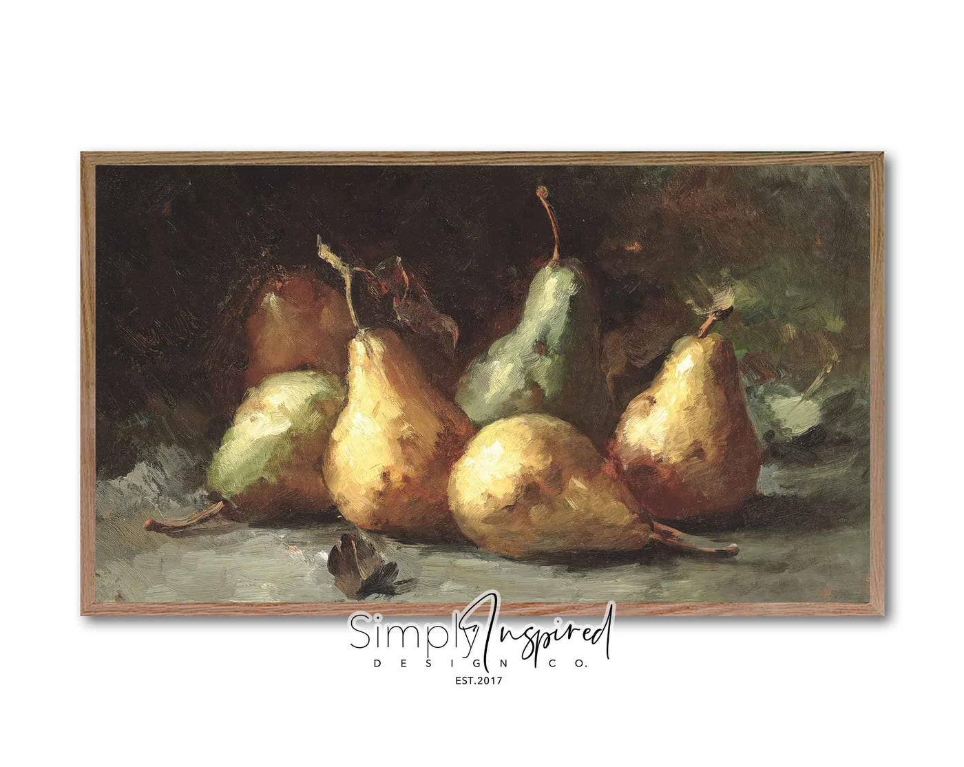 FRAME TV ART | Pears