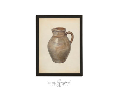 Pitcher Print