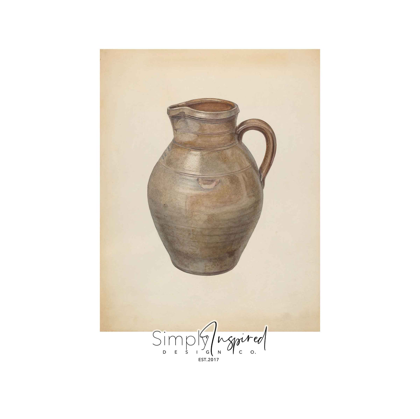 Pitcher Print