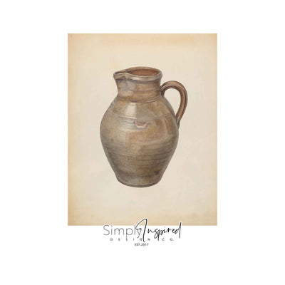 Pitcher Print