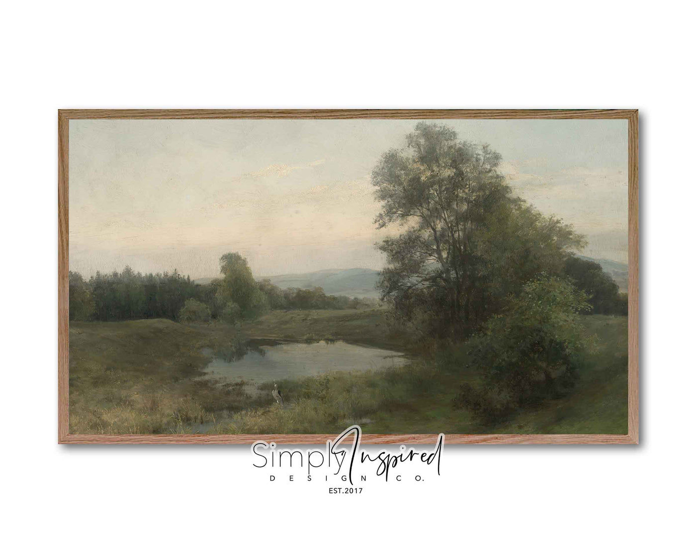 FRAME TV ART | Pond View